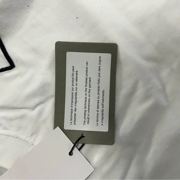 Balenciaga Oversized BB Logo Long Sleeve Shirt White/Black – Size L (Fits XXL) - Picture 10 of 15